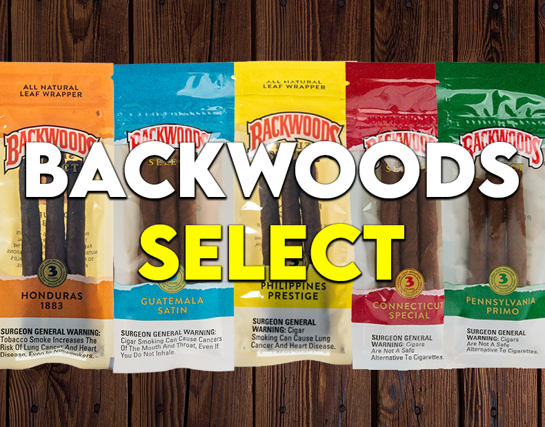Backwoods Select Cigars Have Landed at Red Roots: A Rustic Classic, Elevated