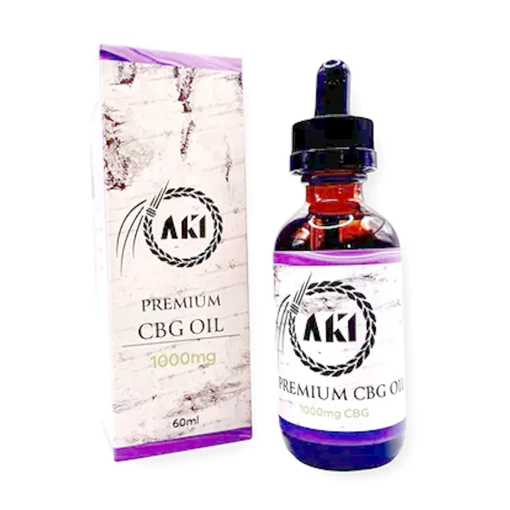 Aki Wellness CBG Tincture Oil - 1000mg