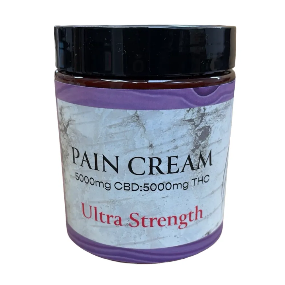 AKI Wellness Ultra Strength 1:1 Pain Cream - 5000mg CBD & THC