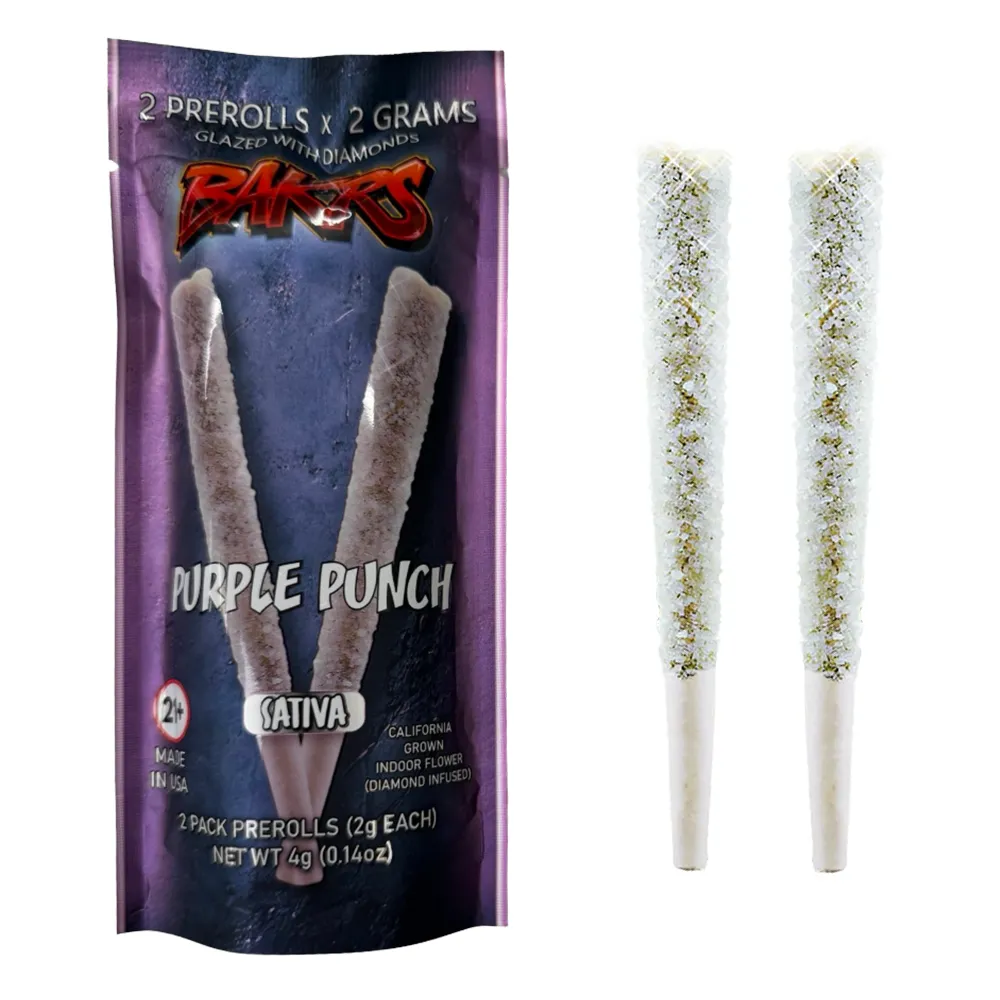 BAKRS Duo Diamond Infused Pre-Roll Pack - 2x2.0g