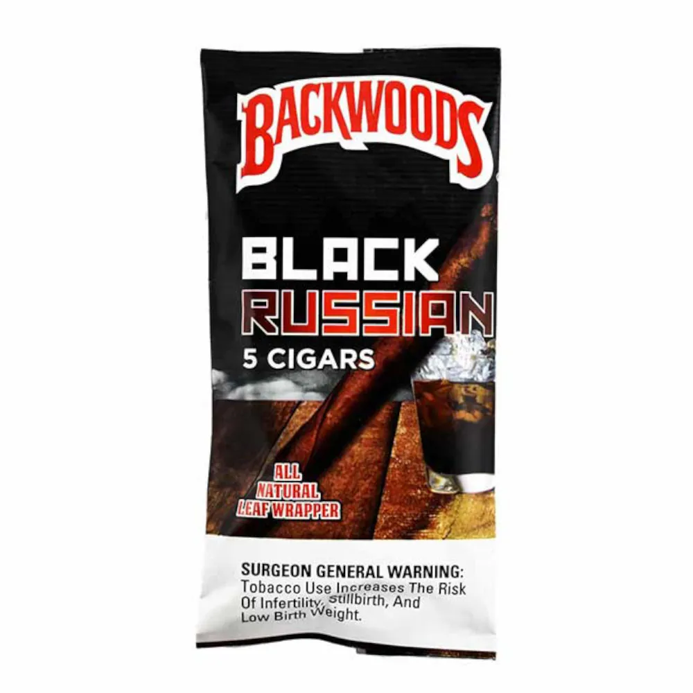 Backwoods Cigars 5-Pack Pouch - Black Russian