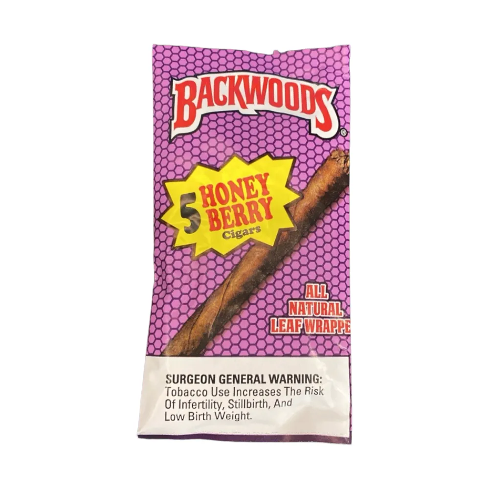 Backwoods Cigars 5-Pack Pouch - Honey Berry