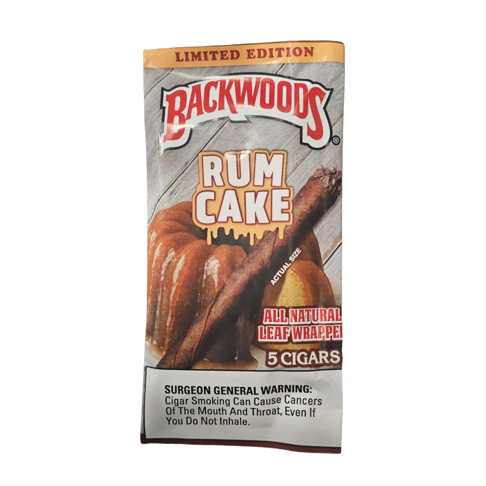 Backwoods Cigars 5-Pack Pouch - Rum Cake