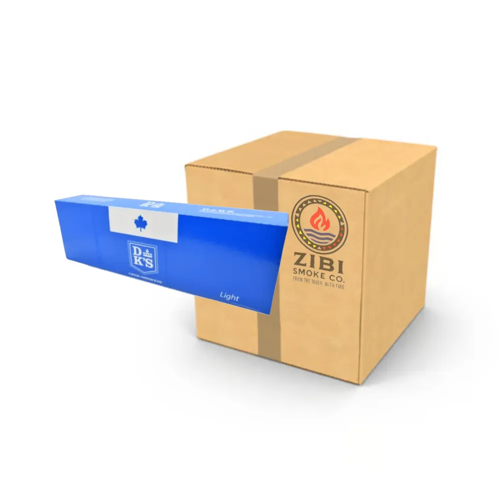 DK's Lights 20's Cigarettes - Case (50 Cartons)