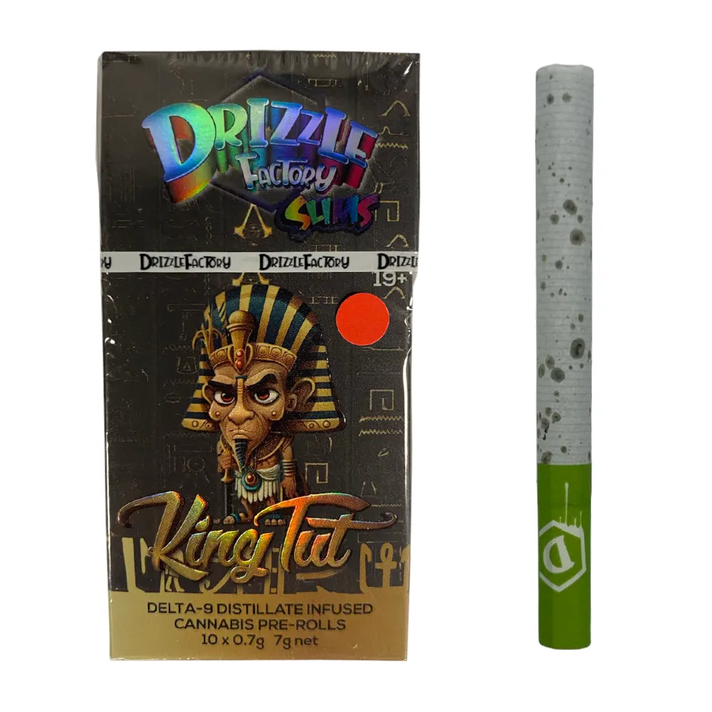 Product imageDrizzle Slims Distillate Infused Pre-Roll Pack - 10x0.7g
