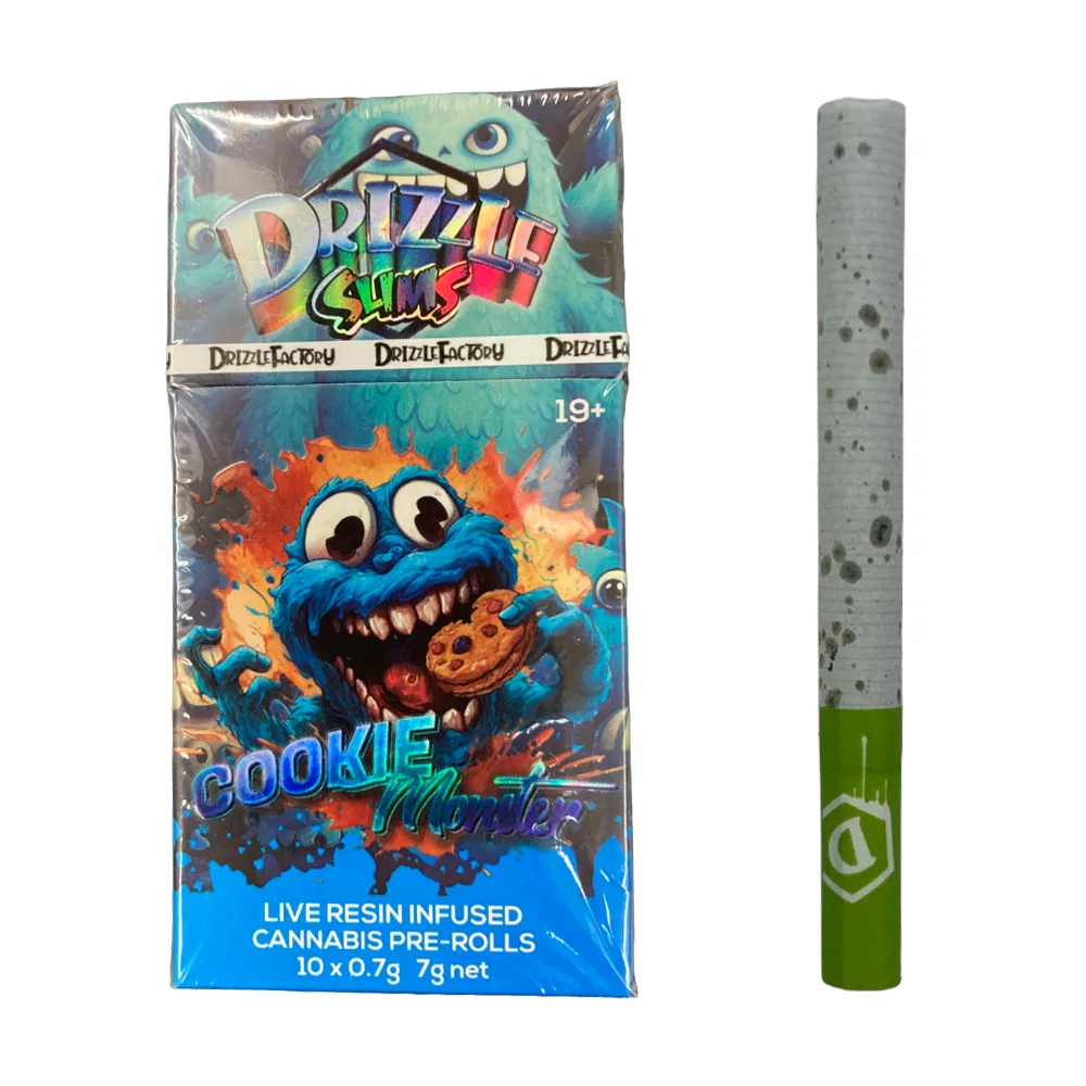 Product imageDrizzle Slims Live Resin Infused Pre-Roll Pack - 10x0.7g