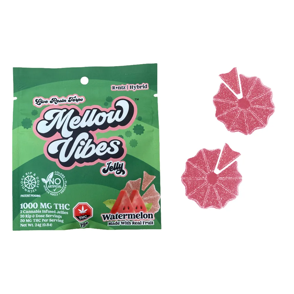 Mellow Vibes Live Resin Gummies - 1000mg