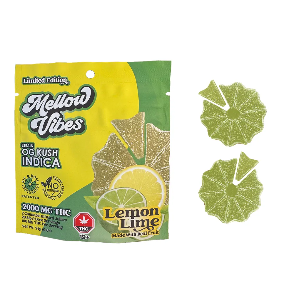 Product imageMellow Vibes Live Resin Gummies - 2000mg