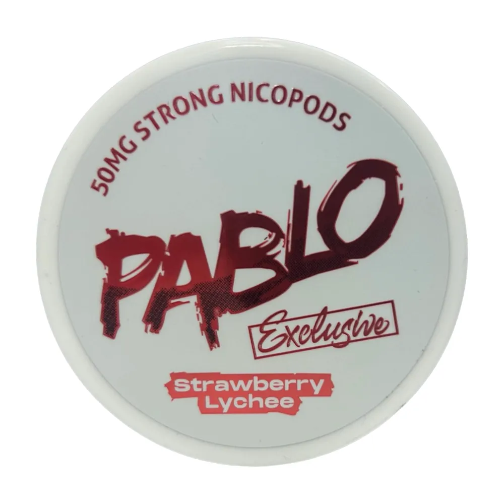 Product imagePablo Nicotine Pouches 50mg - Strawberry Lychee