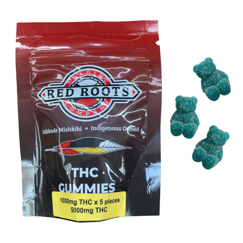 Red Roots Live Resin Gummies - 5000mg