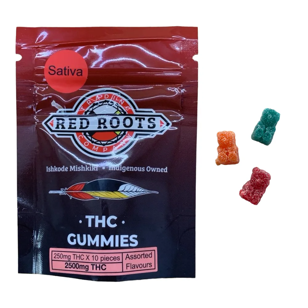 Red Roots Sativa Gummies - 2500mg