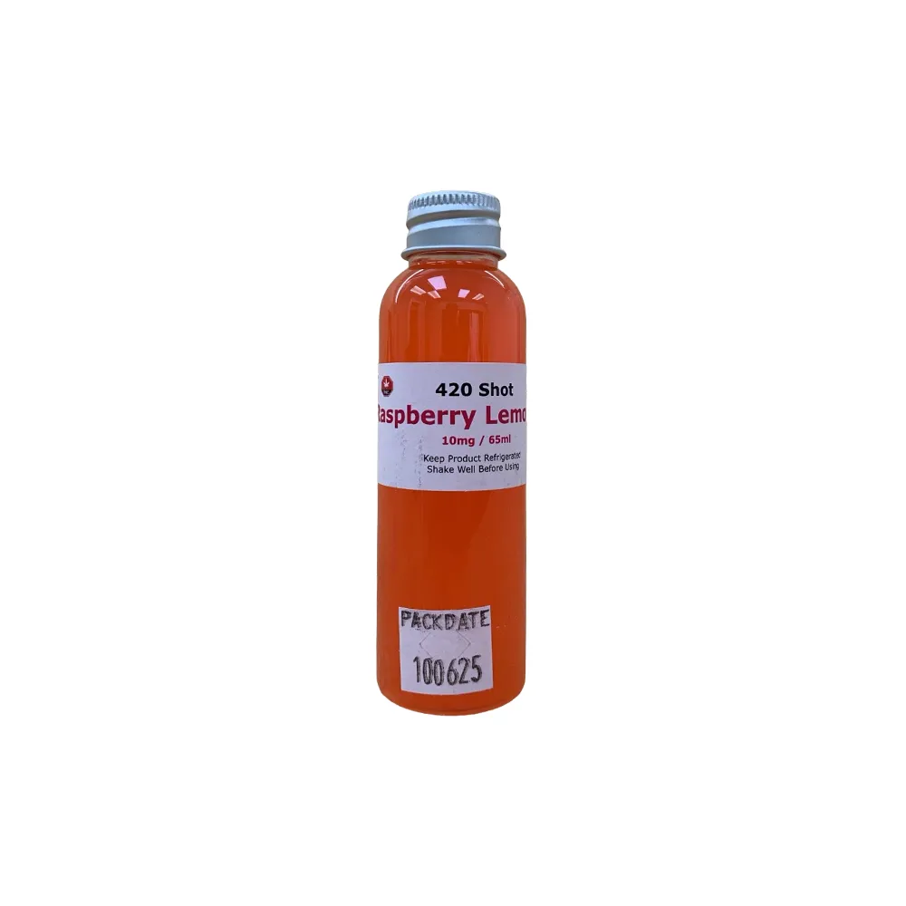 Product imageLegacy 420 Raspberry Lemonade Drink Shot - 10mg