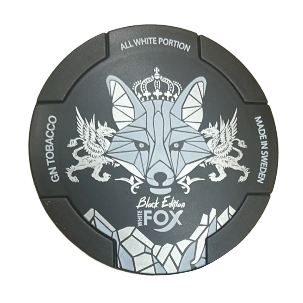 Product imageWhite Fox Black Edition Nicotine Pouches 22.5mg - Slim