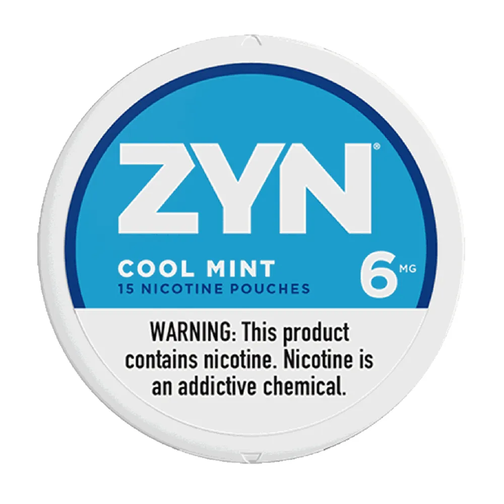 ZYN Nicotine Pouches 6mg -  Cool Mint