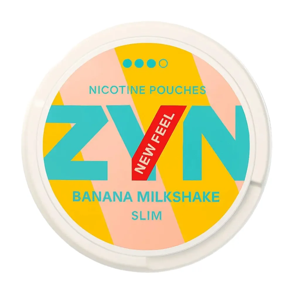 ZYN Slim Nicotine Pouches 9mg - Banana Milkshake