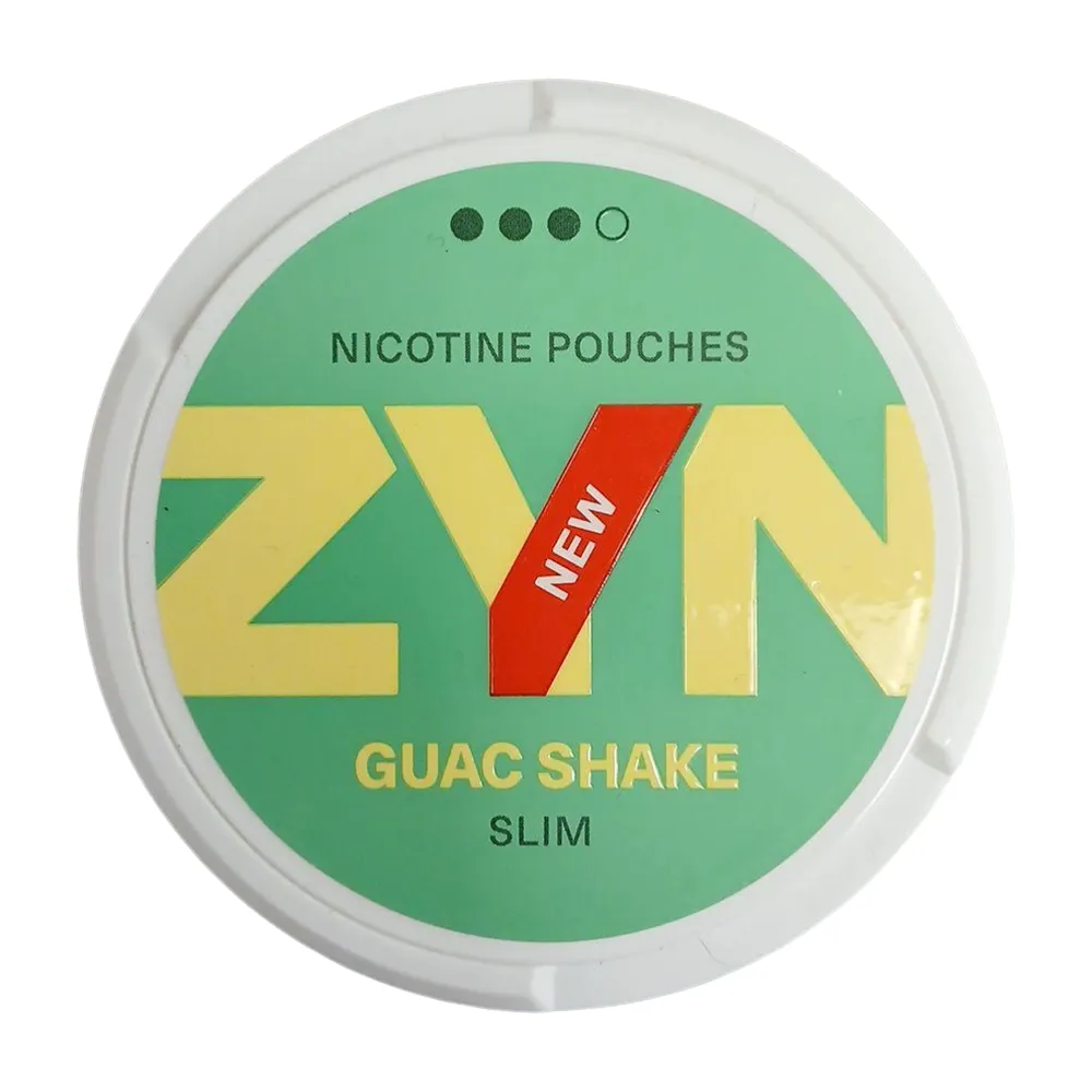 ZYN Slim Nicotine Pouches 9mg - Guac Shake