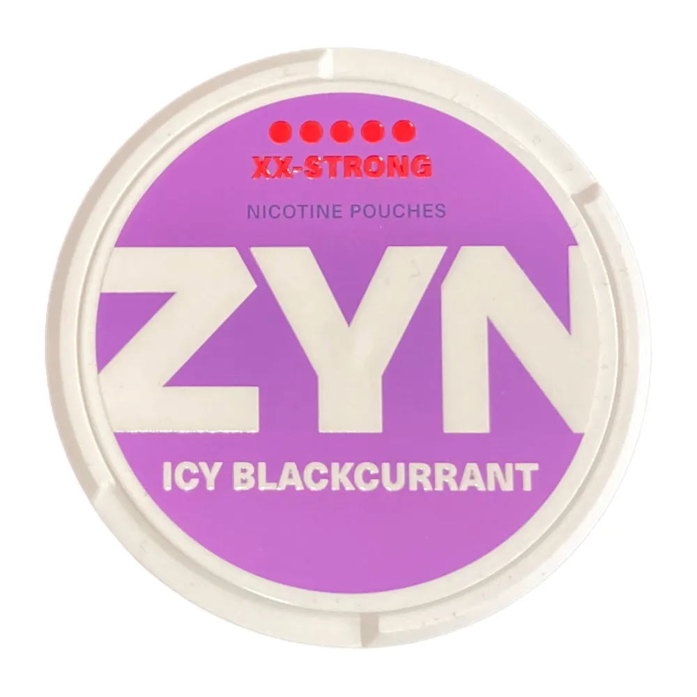 ZYN Nicotine Pouches 12.5mg - Icy Blackcurrant