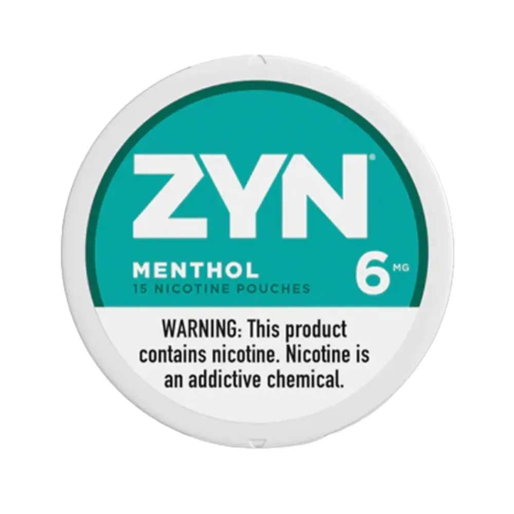 ZYN Nicotine Pouches 6mg - Menthol