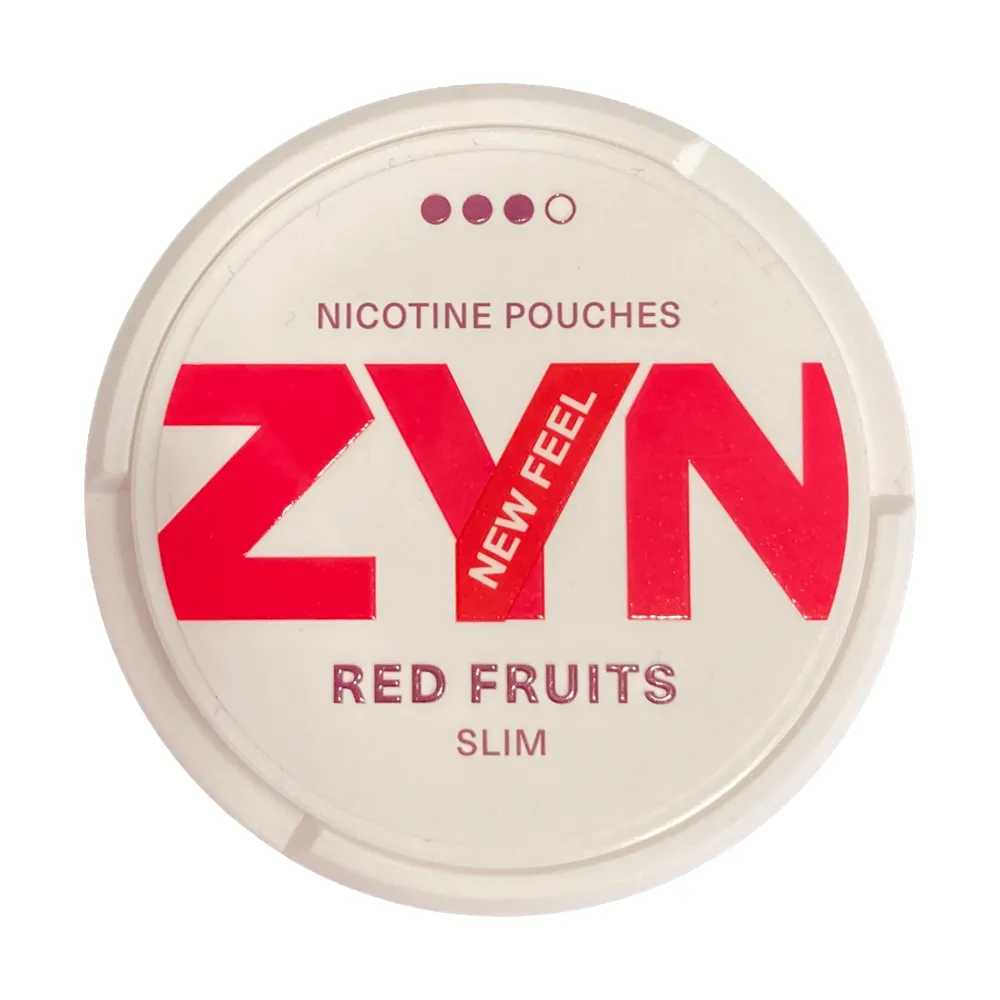 ZYN Slim Nicotine Pouches 9mg - Red Fruits