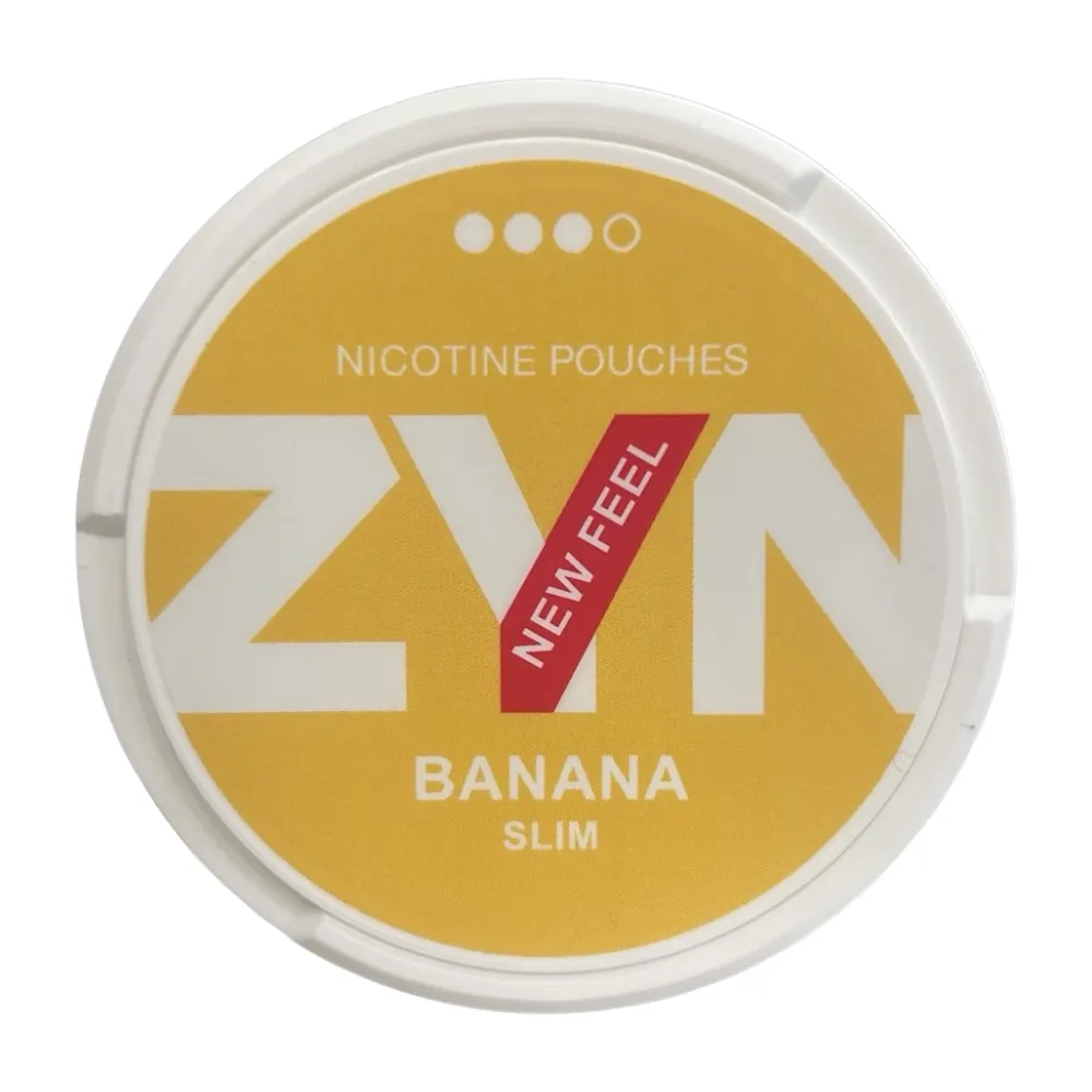 ZYN Slim Nicotine Pouches 9mg - Banana