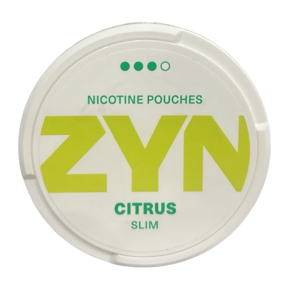 ZYN Slim Nicotine Pouches 9mg - Citrus