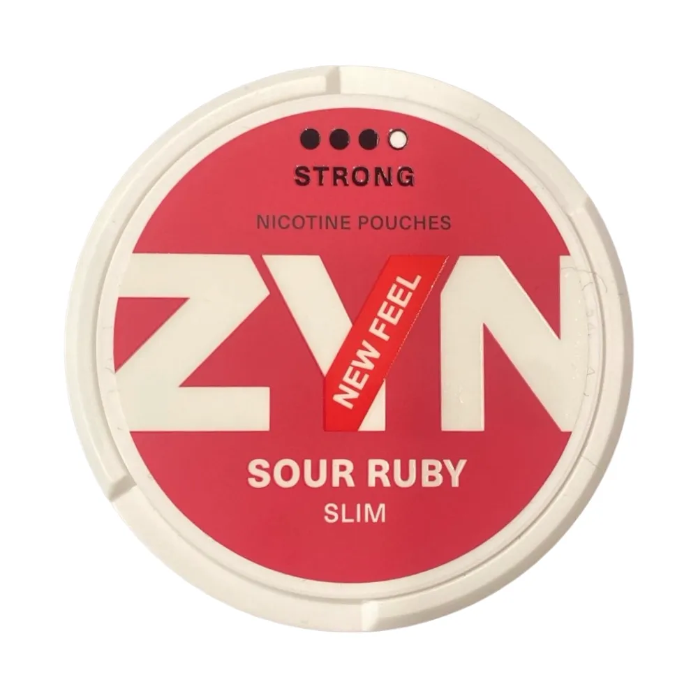 ZYN Slim Nicotine Pouches 11mg - Sour Ruby