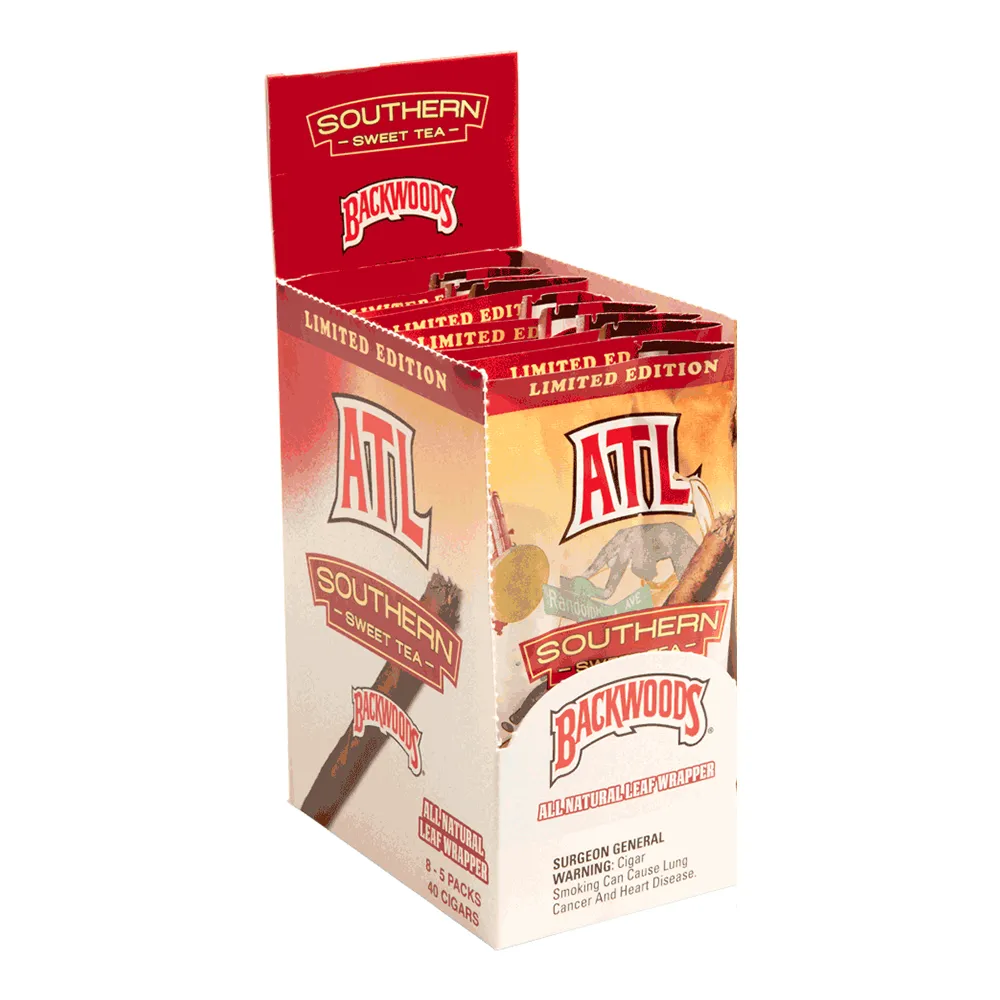 Product imageBackwoods Cigars 5-Pack Pouch - Full Box - Southern Sweet Tea (ATL)