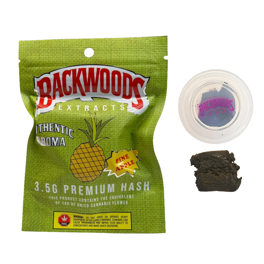 Product imageBackwoods Extracts Pineapple Flavoured Hash - 3.5g