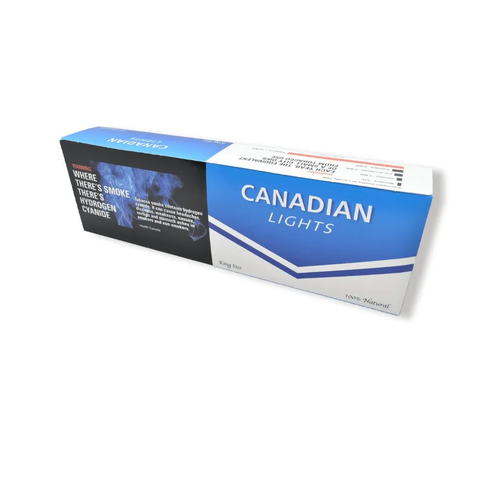 Product imageCanadian Lights 20's Cigarettes - Carton