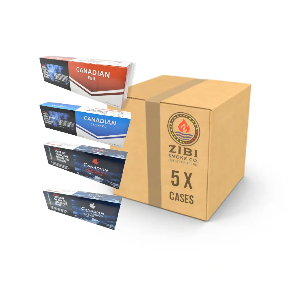 Canadian 20's Cigarettes Mix & Match Bundle - 5 Cases