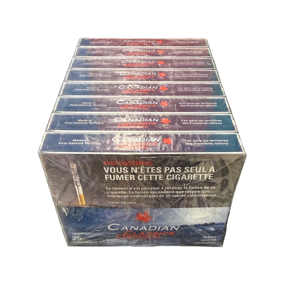 Product imageCanadian Classics Original 25's Cigarettes - Carton
