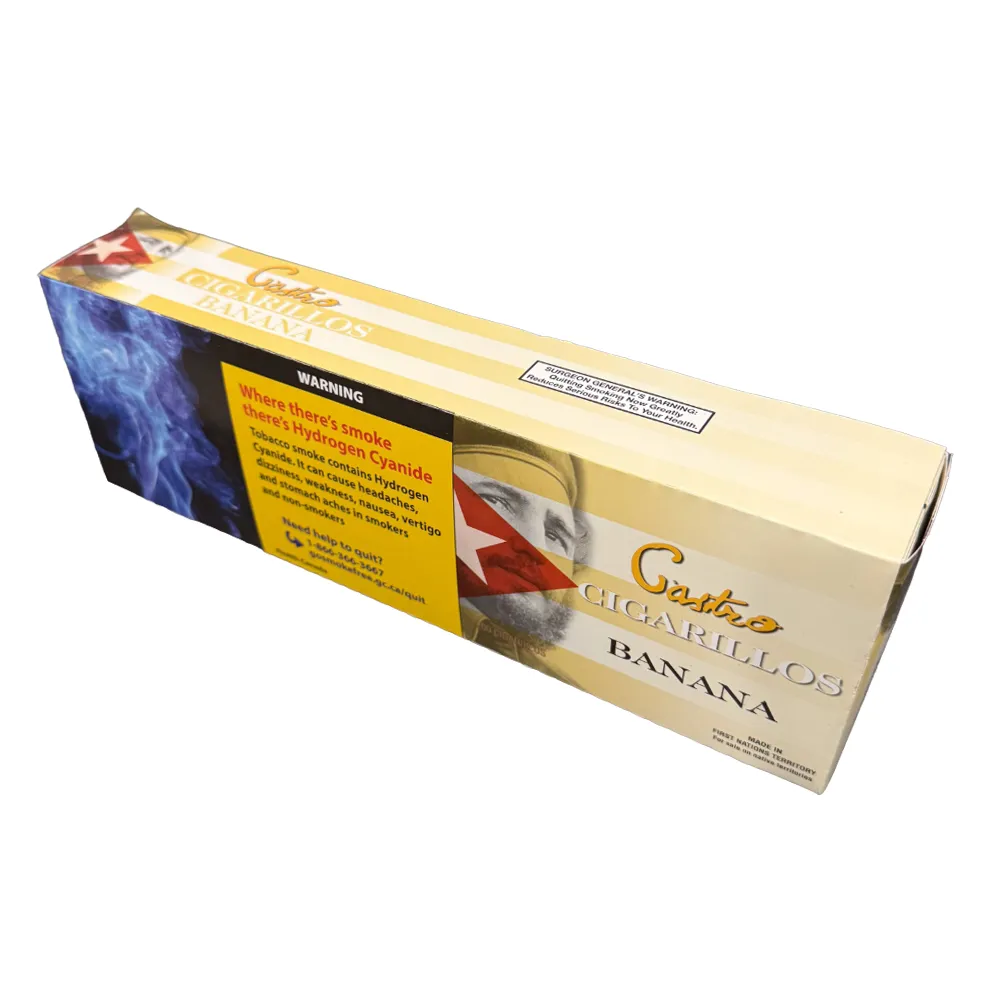 Product imageCastro Banana Flavoured Cigarillos - Carton