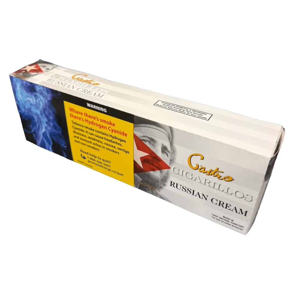 Product imageCastro Russian Cream Flavoured Cigarillos - Carton