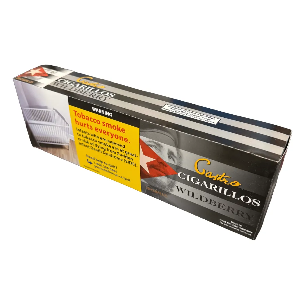 Product imageCastro Wildberry Flavoured Cigarillos - Carton