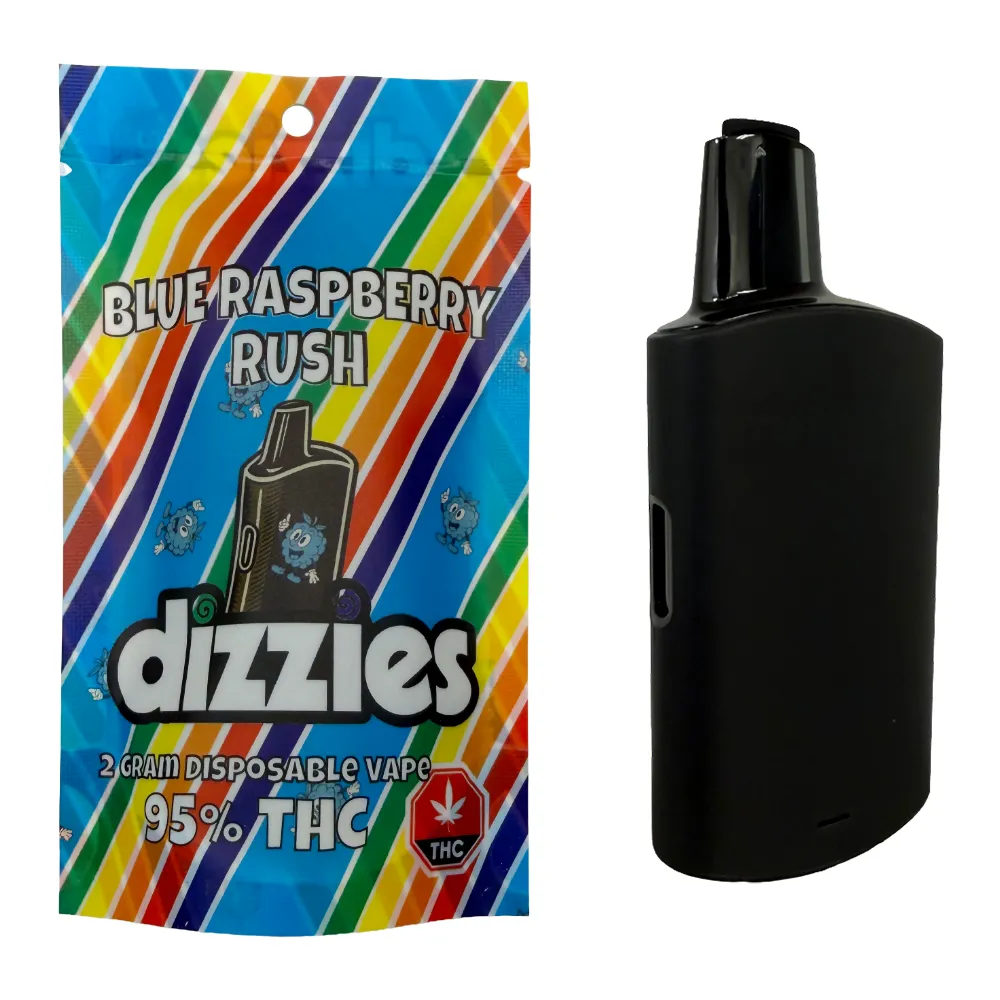 Product imageDizzies Blue Raspberry Rush CO₂ Distillate Vape - 2g