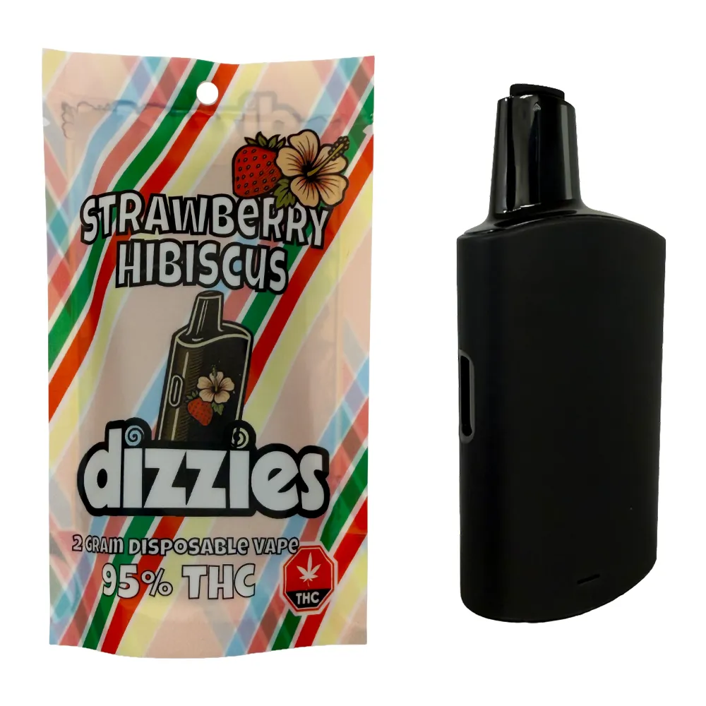 Product imageDizzies Strawberry Hibiscus CO₂ Distillate Vape - 2g