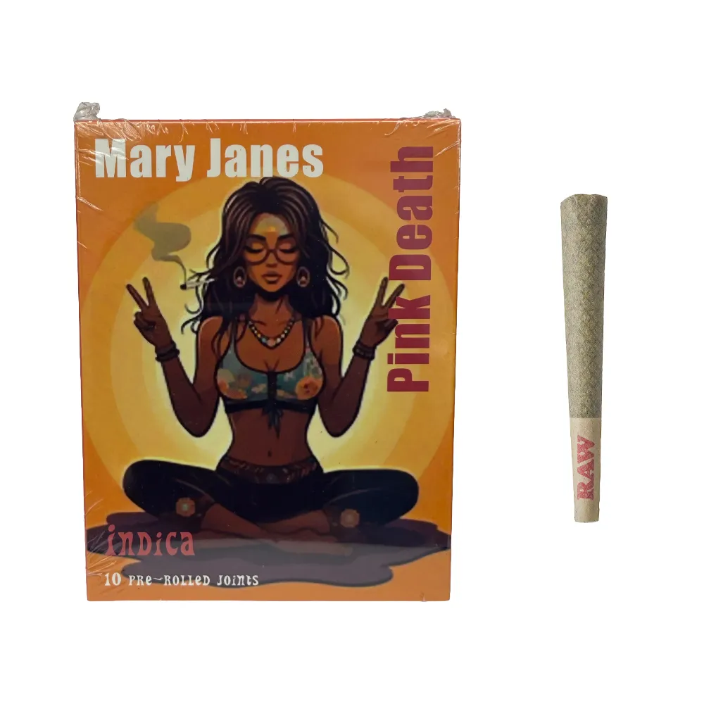 Product imageMary Jane's Pink Death Pre-Roll Pack - 10x0.7g