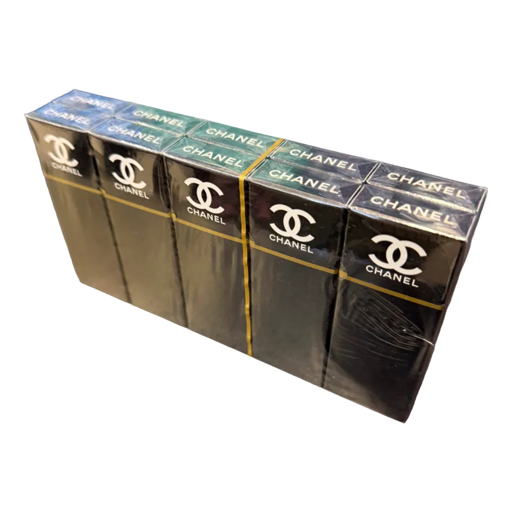 Product imagePop n' Smoke Chanel (Icy Mint) Flavoured Slim Cigarettes - Carton
