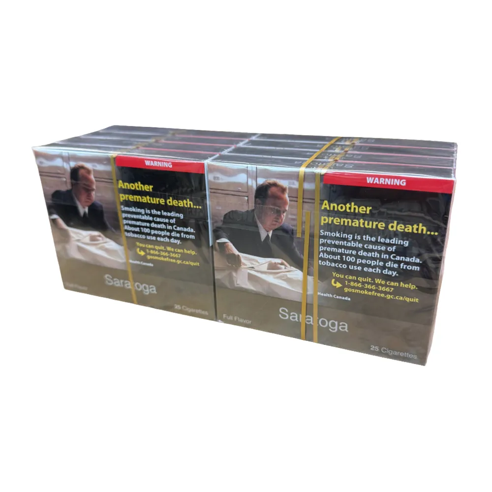 Product imageSaratoga Full Flavour 25's Cigarettes - Carton