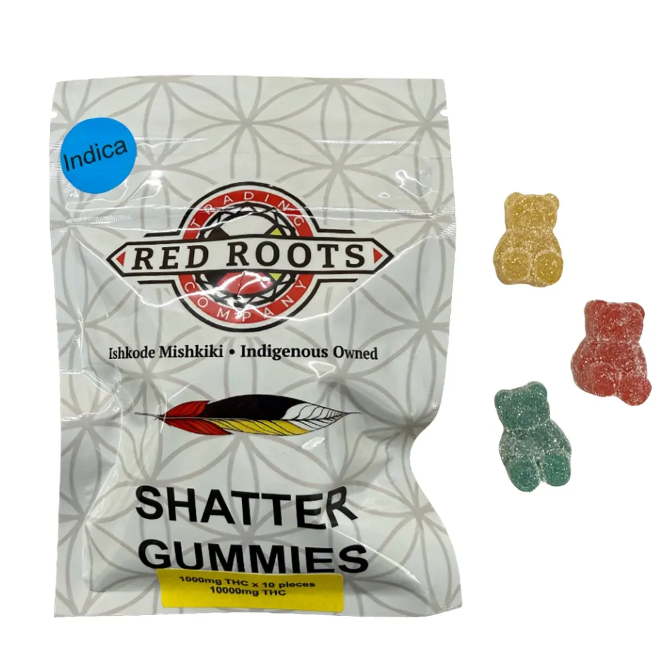 Product imageWHOLESALE PACK - Shatter Infused Gummies - 1000mg THC Each Piece (100 x 10,000mg) 