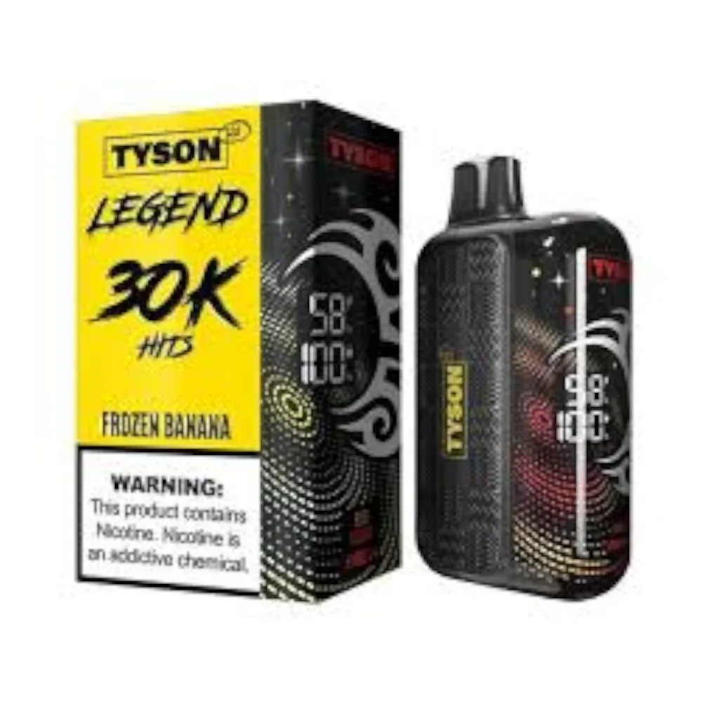 Tyson Legend 30k Puff 50mg - Frozen Banana
