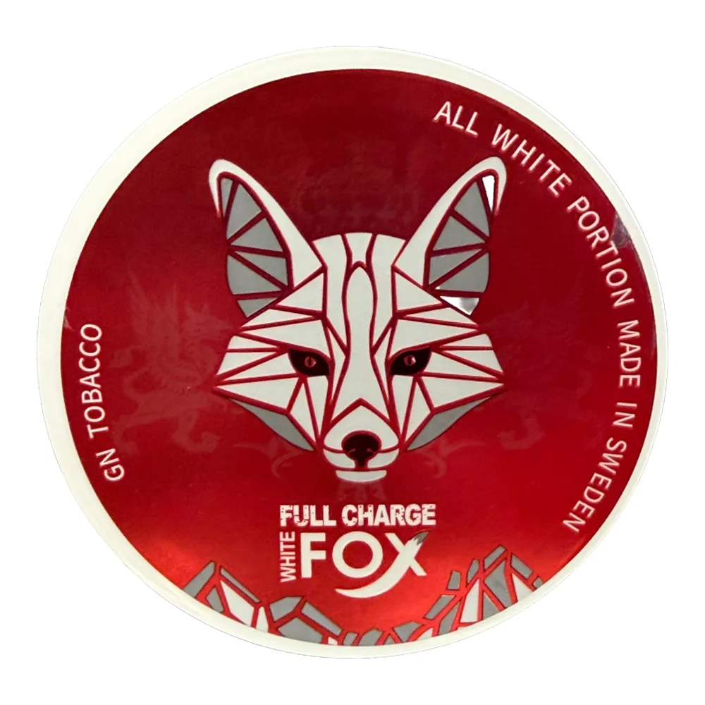 White Fox Nicotine Pouches 16mg - Full Charge