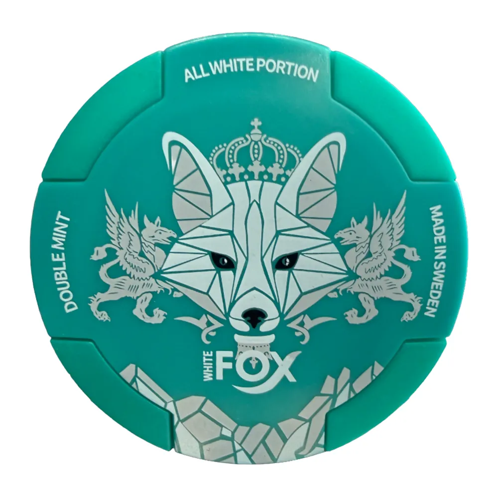 Product imageWhite Fox Nicotine Pouches 12mg - Double Mint