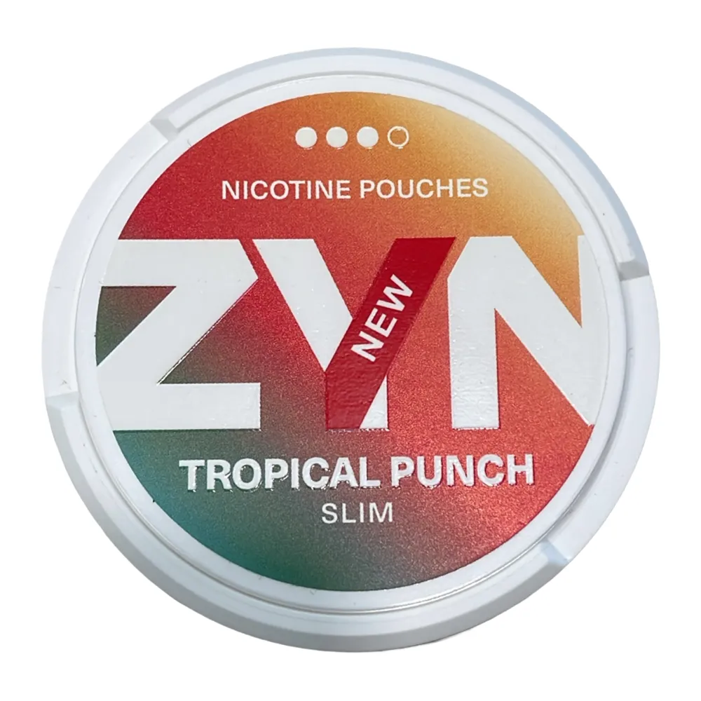 ZYN Slim Nicotine Pouches 9mg - Tropical Punch