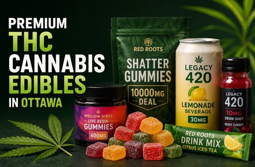 Buy Premium THC Cannabis Edibles Online in Ottawa With Fast Delivery & Balanced Effects