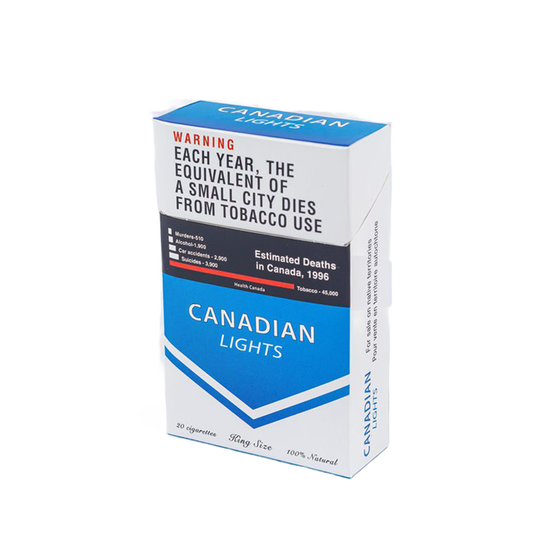 Canadian Lights 20's Cigarettes - Single Pack