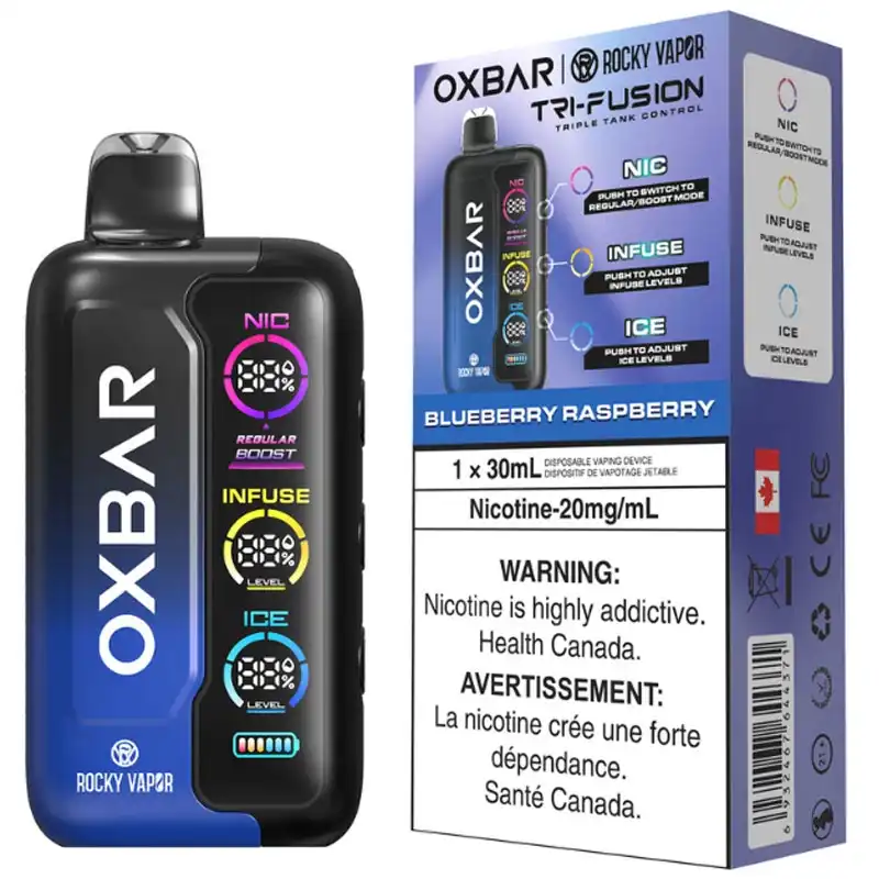 Oxbar Rocky Vapor G100k - Blueberry Raspberry