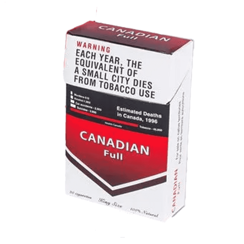 Canadian Full Flavour 20's Cigarettes - Single Pack