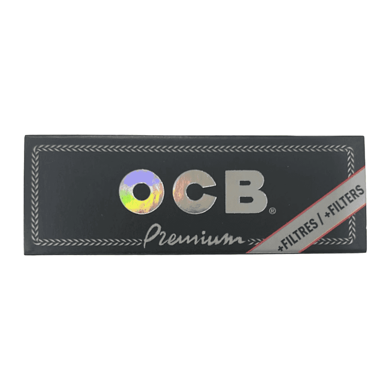 OCB Premium Black 1¼ Rolling Papers & Tips