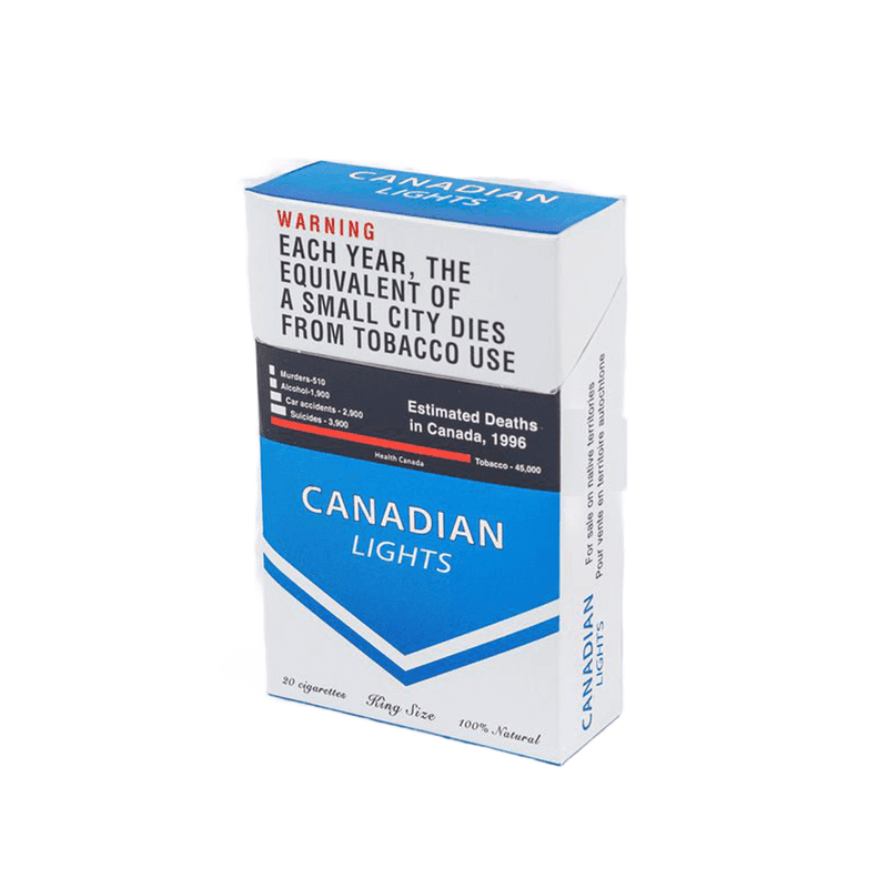Canadian Lights 20's Cigarettes - Single Pack